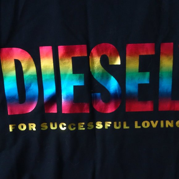 Diesel for Successful Loving Pride Collection Tank Top Size L *Never Worn* - Picture 2 of 10